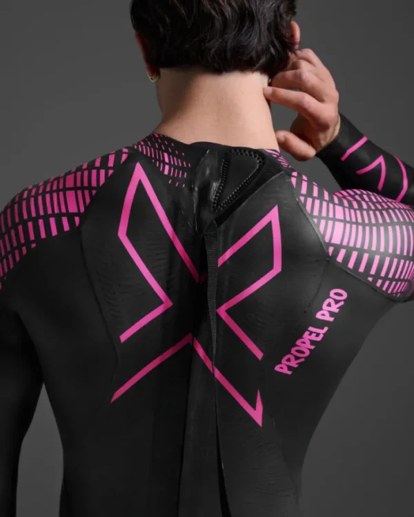 Hot 2XU Propel Pro Wetsuit Black/Punk Pink