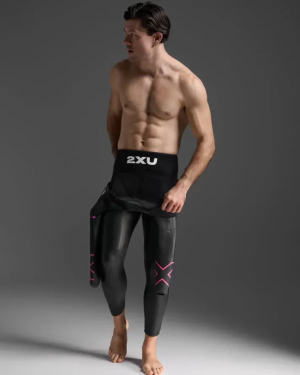 Hot 2XU Propel Pro Wetsuit Black/Punk Pink