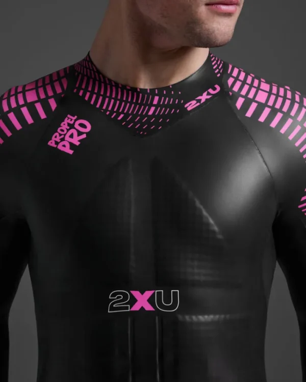 Hot 2XU Propel Pro Wetsuit Black/Punk Pink