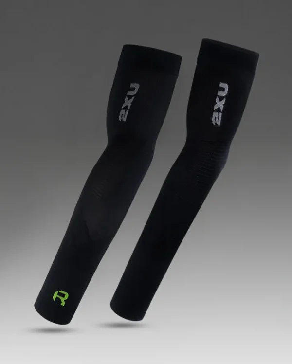 Outlet 2XU Recovery Flex Arm Sleeves Black/Nero