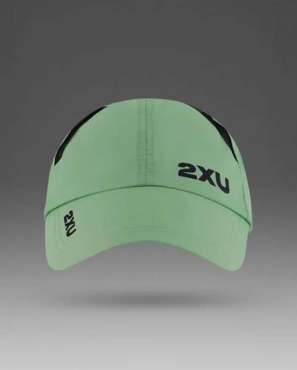 Outlet 2XU Run Cap Digital Mint/Black