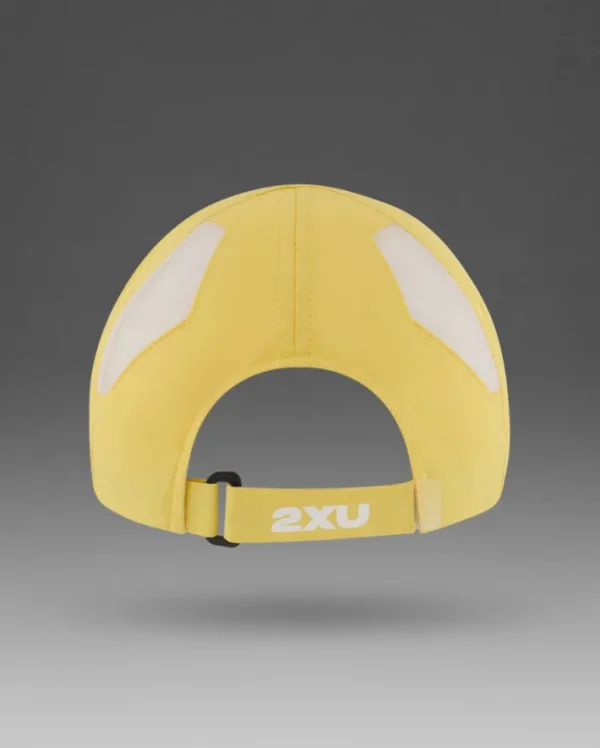 Fashion 2XU Run Cap Pixel Lemon/White