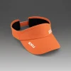 Discount 2XU Run Visor Ember/White