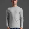 Best 2XU Signature Long Sleeve Tee Harbor Mist/Harbor Mist