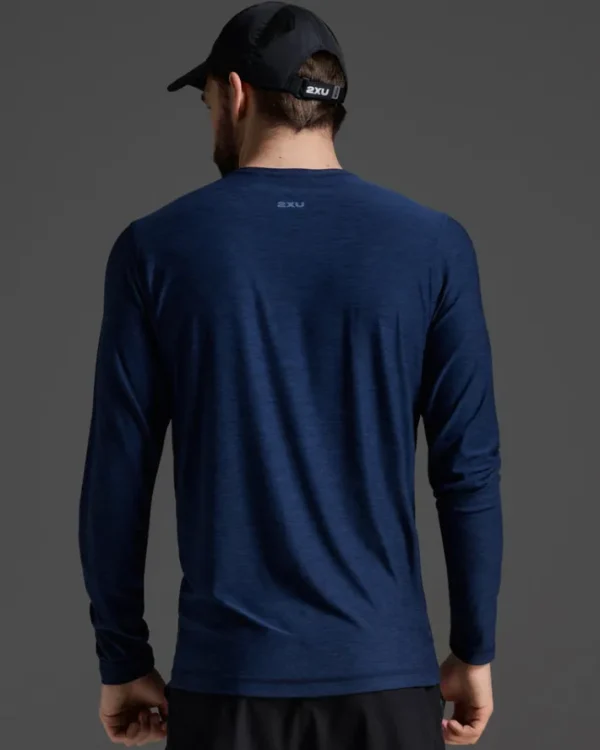 Fashion 2XU Signature Long Sleeve Tee Midnight/Midnight