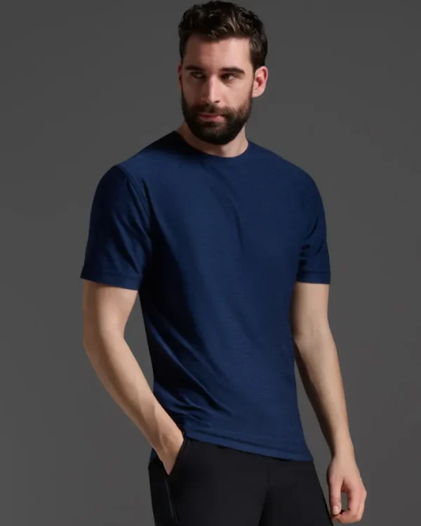 Outlet 2XU Signature Tee Midnight/Midnight