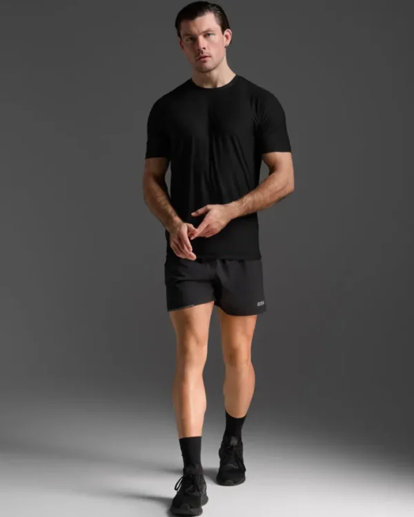 Sale 2XU Signature Tee Black/Black