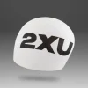 Best 2XU Silicone Swim Cap White/White