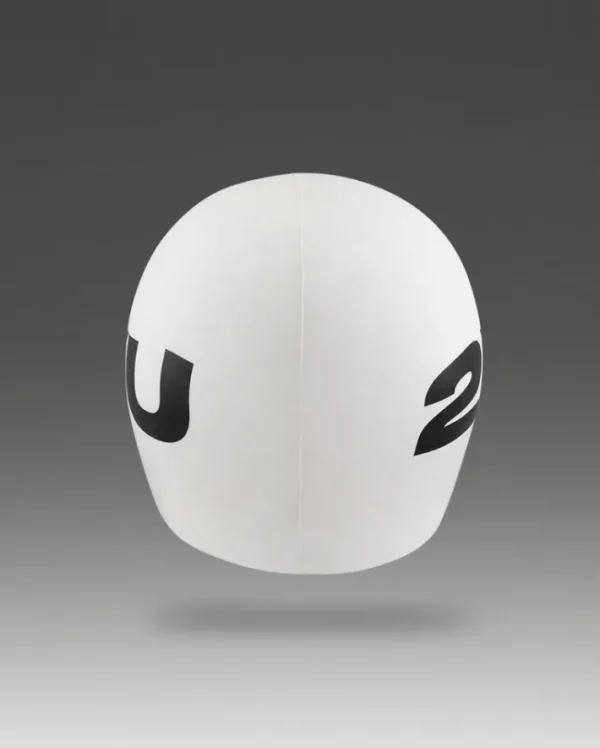 Best 2XU Silicone Swim Cap White/White