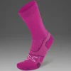 Best 2XU Vectr Cushion Crew Socks Hyper Violet/White