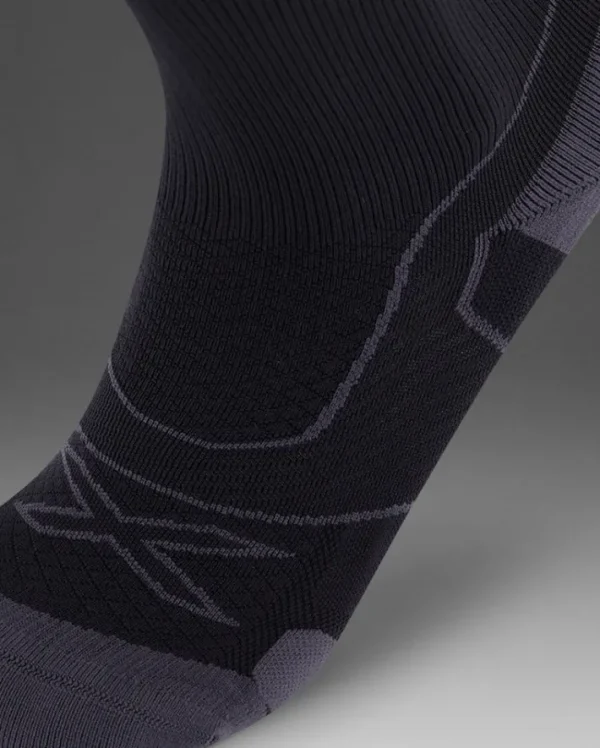 Online 2XU Vectr Cushion Crew Socks Black/Titanium