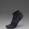 Discount 2XU Vectr Light Cushion 1/4 Crew Compression Socks Black/Titanium