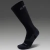 Discount 2XU Vectr Light Cushion Full Length Compression Socks Black/Titanium