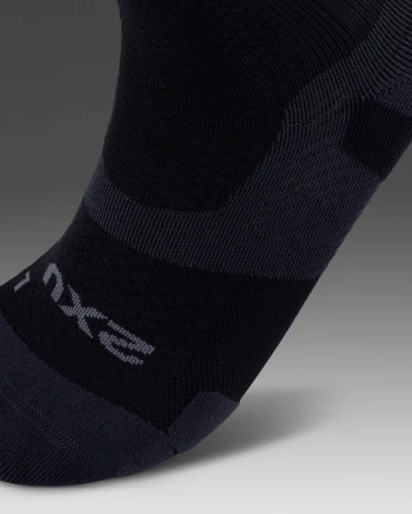 Discount 2XU Vectr Light Cushion Full Length Compression Socks Black/Titanium