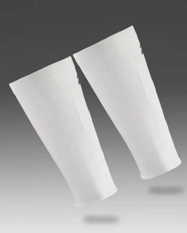 Best 2XU X Compression Calf Sleeves White/White